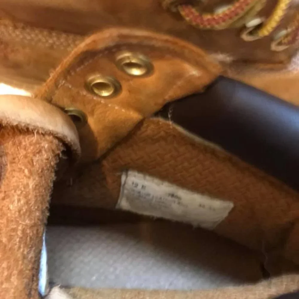 Timberland Kids Wheat Brown Leather Work Boots